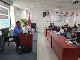 锤炼政治品格，做忠诚干净担当的表率 ——市农发投公司党支部开展“不忘初心、牢记使命 ”专题党课讲座