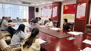 集团党委副书记、总经理胡建军率队深入子公司督导“三资”清查工作