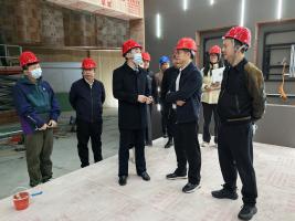市农发集团党委副书记、总经理胡建军一行开展安全生产检查工作