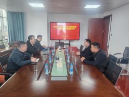 市农发集团党委副书记、总经理胡建军一行赴江西润宇信息科技有限公司调研