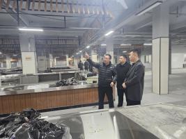 市农发集团党委委员、副总经理周明刚开展安全生产检查工作