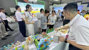 赣抚农品参展第七届中国粮食交易大会并广受赞誉